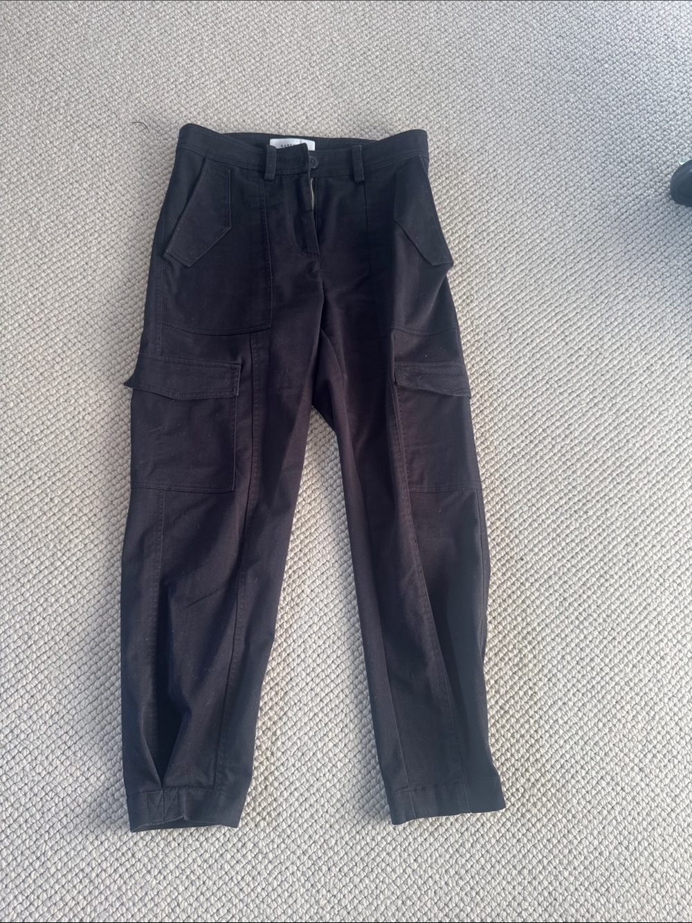 10 Crosby Derek Lam Black Women's Cargo Pants